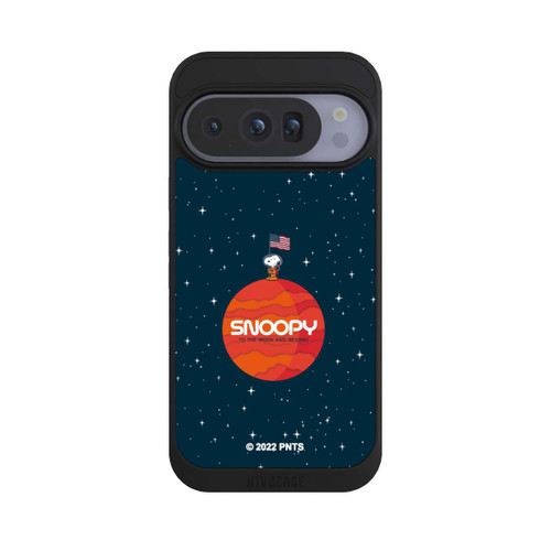 Google Pixel 10 Pro NIVOpure Snoopy Voyageur de l'espace Orange