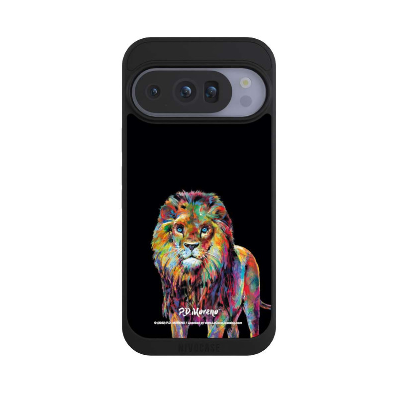 Pixel 10 Pro NIVOpure Lion Colorful Art par P.D. Moreno