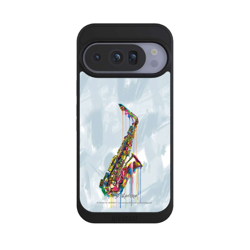 Pixel 10 Pro NIVOpure Saxophone Art By P.D. Moreno
