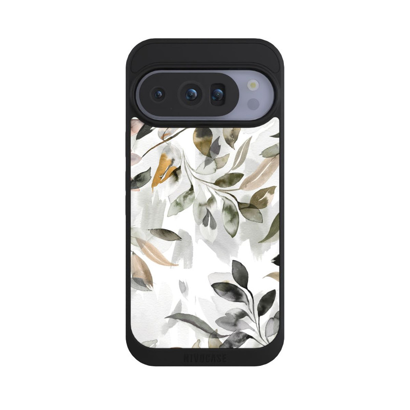Pixel 10 Pro NIVOpure Aquarellblätter neutral