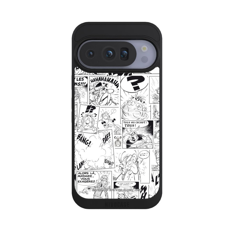 Pixel 10 Pro NIVOpure Asterix Comic Black and White