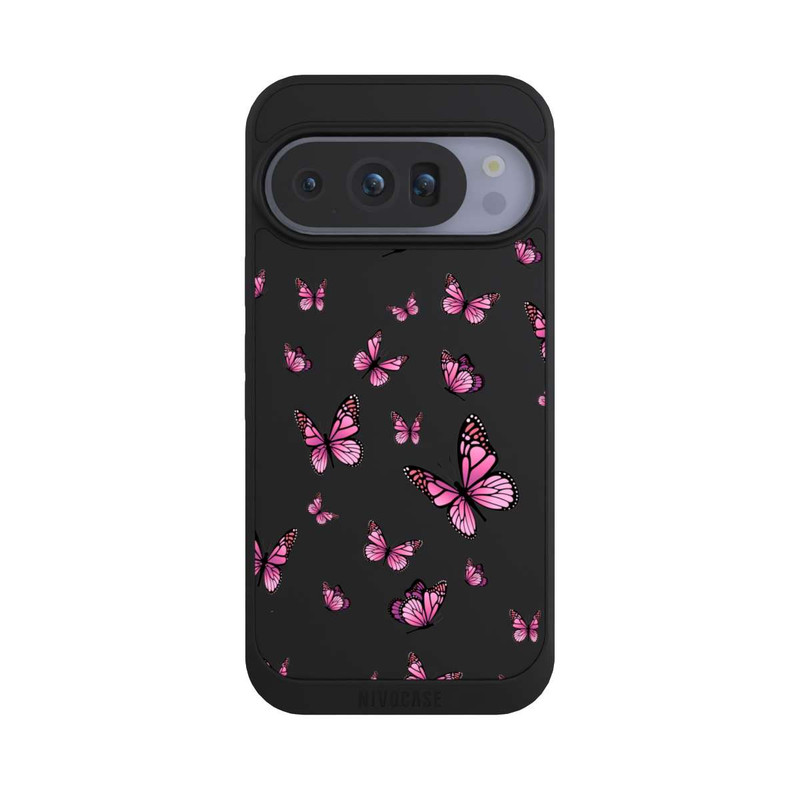 Pixel 10 Pro NIVOpure Schmetterlinge pink