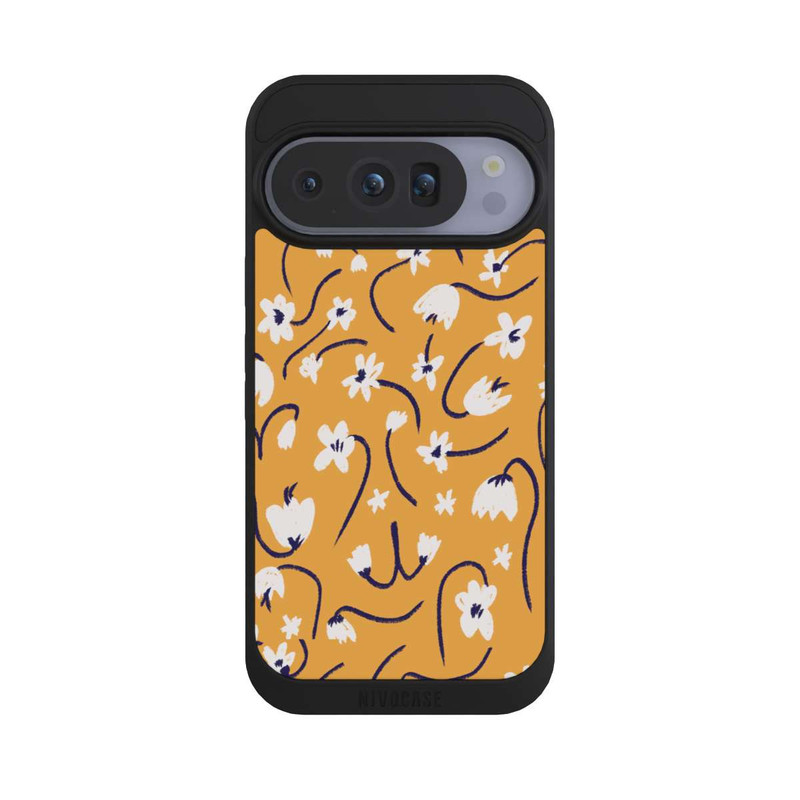 Pixel 10 Pro NIVOpure Pattern Petites Fleurs Jaunes
