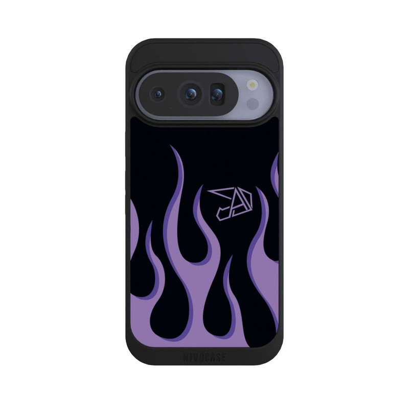 Pixel 10 Pro NIVOpure Violette Flammen
