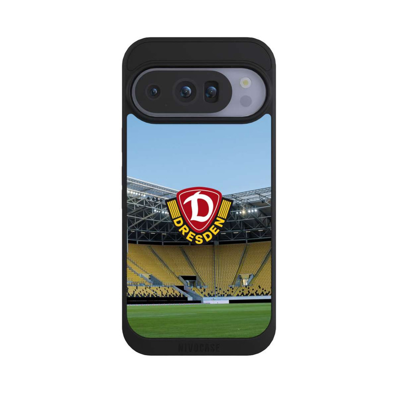 Pixel 10 Pro NIVOpure Dynamo Dresden Stadion Logo