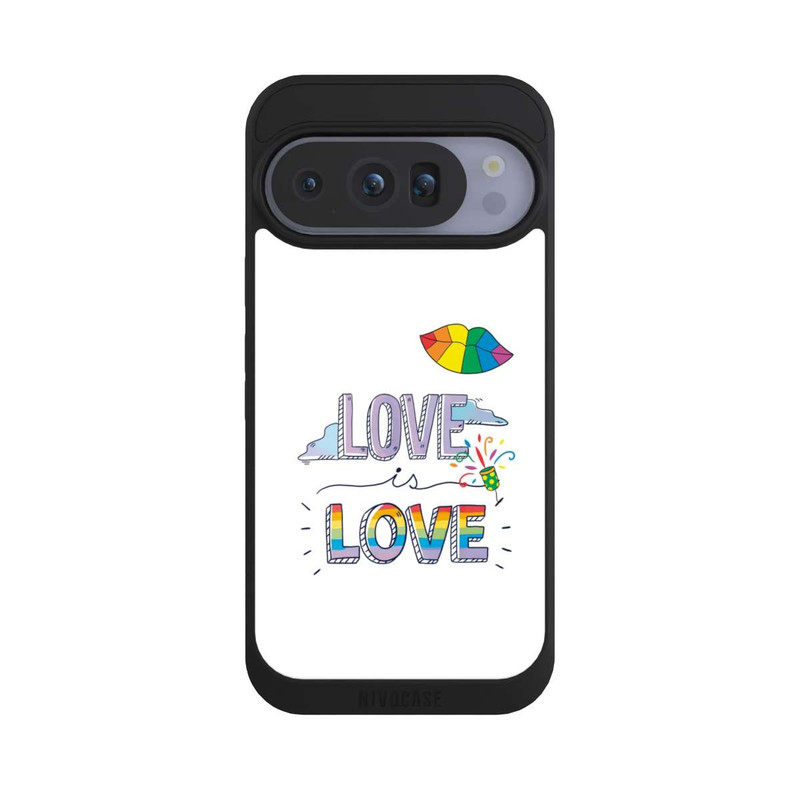 Pixel 10 Pro NIVOpure Love is Love Arc-en-ciel