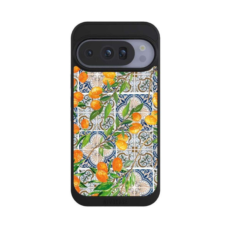 Pixel 10 Pro NIVOpure Oranges Grecques Pattern