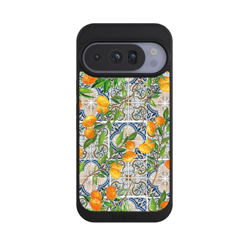 Pixel 10 Pro NIVOpure Griechische Orangen Muster
