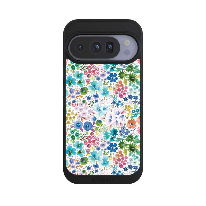 Pixel 10 Pro NIVOpure Petites Fleurs de Printemps Bleues