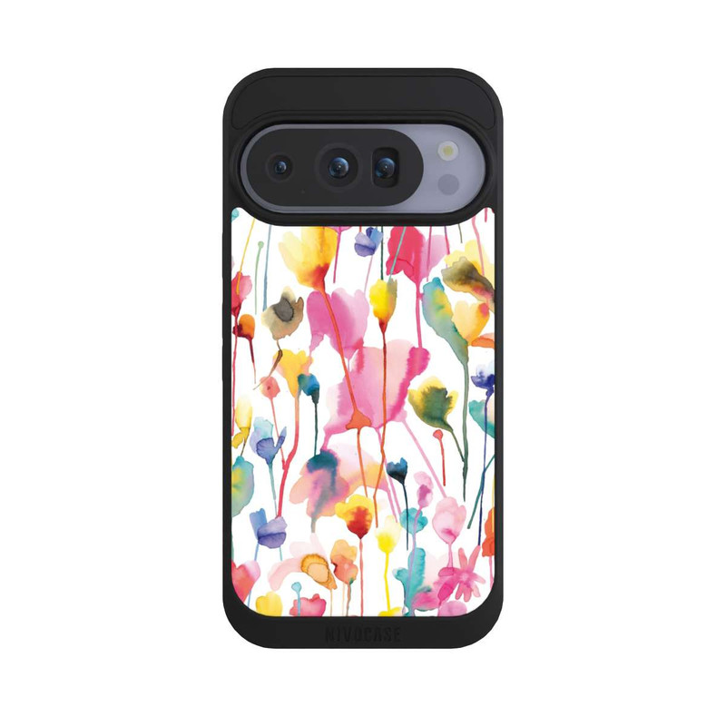 Pixel 10 Pro NIVOpure Aquarelle de Fleurs Colorées