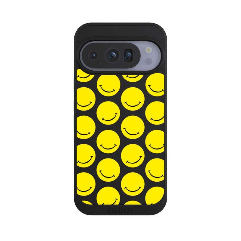 Pixel 10 Pro NIVOpure Smile Pattern Yellow Transparent