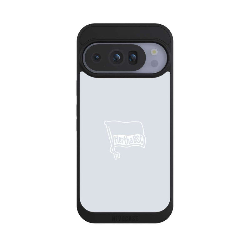 Pixel 10 Pro NIVOpure Hertha BSC Grauer  Hintergrund