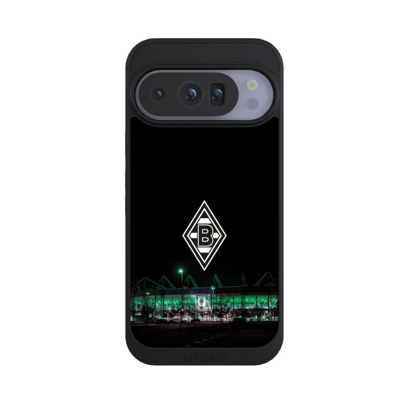 Pixel 10 Pro NIVOpure Borussia-Park bei Nacht