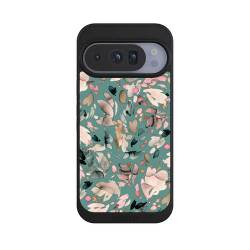 Google Pixel 10 Pro NIVOpure Abstrakte Blumenblätter grün