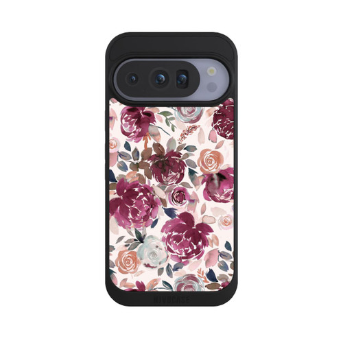 Google Pixel 10 Pro NIVOpure Herbstpfingstrosen und Rosen in Rosa