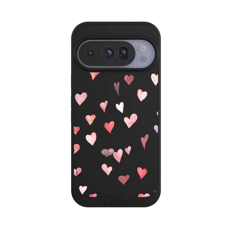 Pixel 10 Pro NIVOpure Valentinsherzen fallend