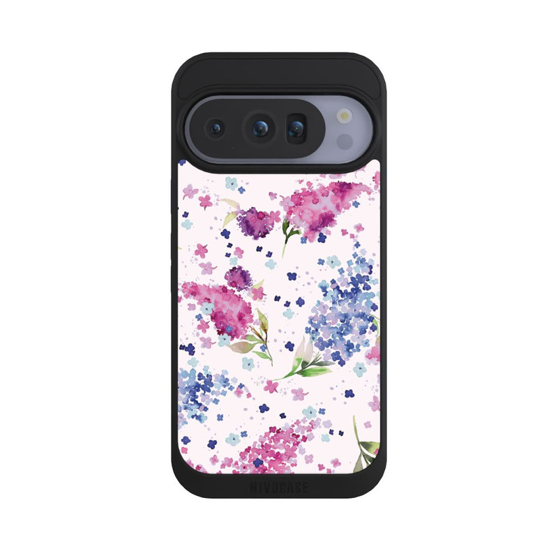 Pixel 10 Pro NIVOpure Floral Hydrangeas Lilac Pink