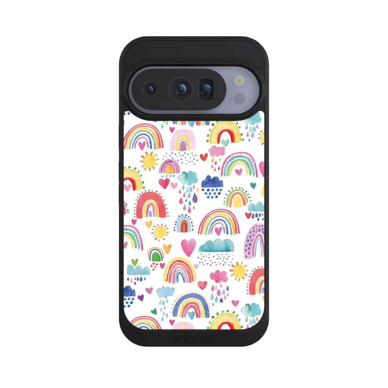 Pixel 10 Pro NIVOpure Schöne Regenbogen-Multi-Rot