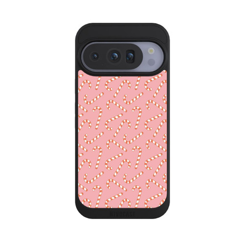 Google Pixel 10 Pro NIVOpure Candy Canes On Pink