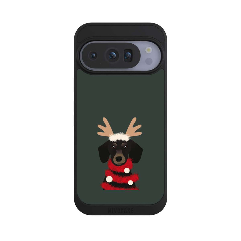 Pixel 10 Pro NIVOpure weihnachtlicher Dackel
