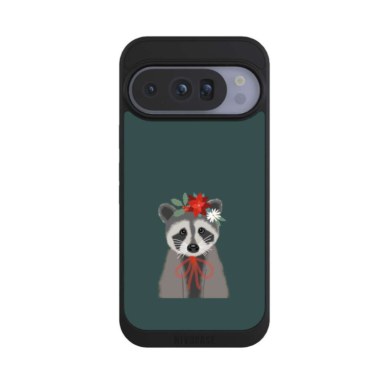 Pixel 10 Pro NIVOpure raton laveur de Noël