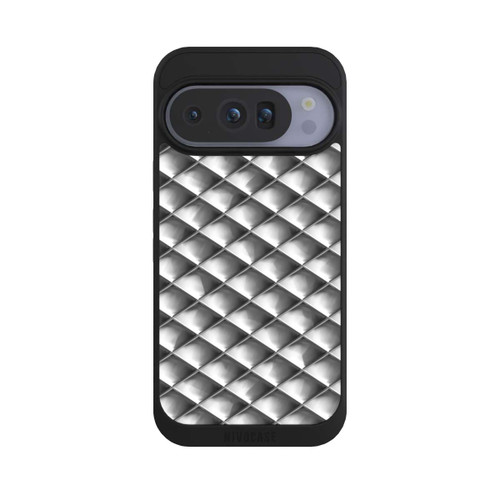 Google Pixel 10 Pro NIVOpure Carrés argentés Glamour