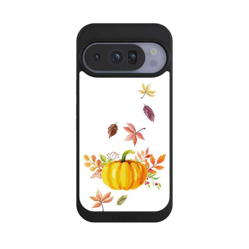 Pixel 10 Pro NIVOpure Pumpkin-weißer Hintergrund 