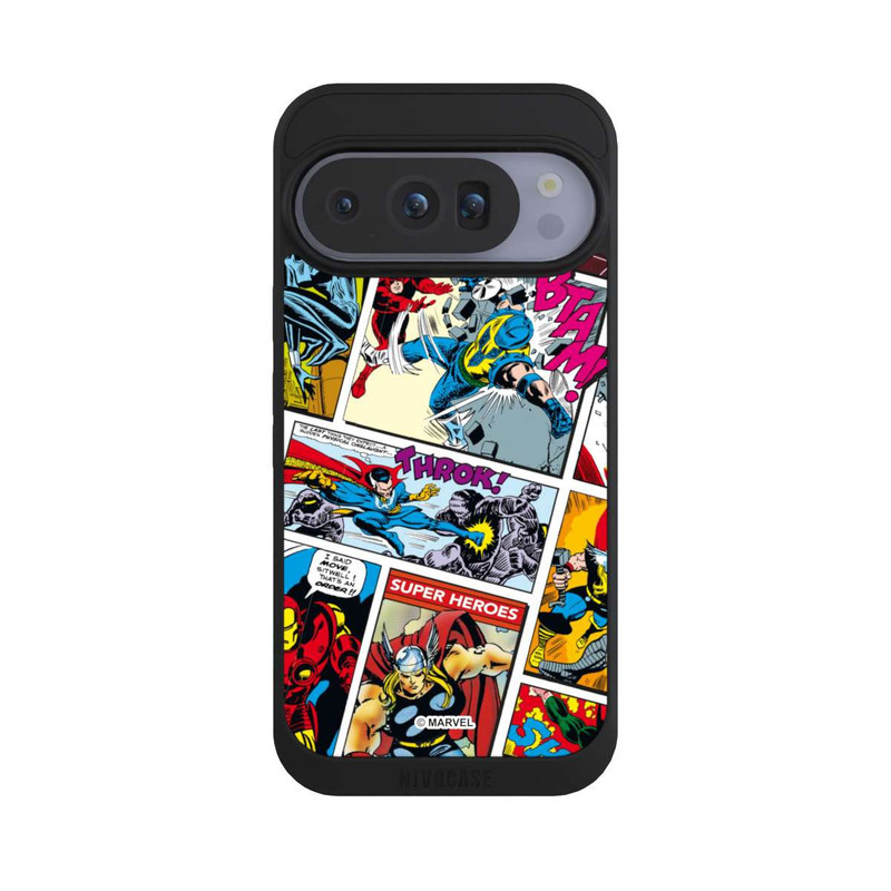 Pixel 10 Pro NIVOpure Marvel Retro Comic Blue