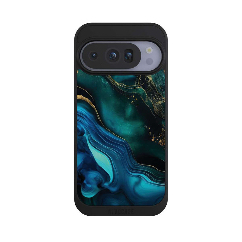 Pixel 10 Pro NIVOpure Encre bleue et dorée