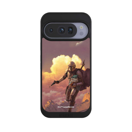 Google Pixel 10 Pro NIVOpure Der Mandalorianer und Grogu Sonnenguntergang Wolken