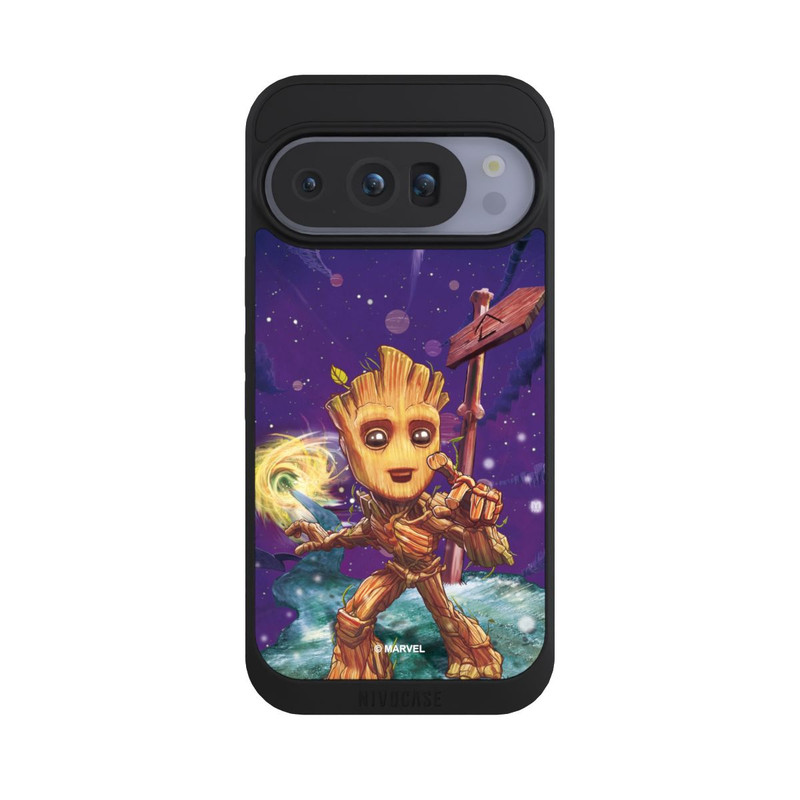 Pixel 10 Pro NIVOpure Baby Groot Galaxy Touch