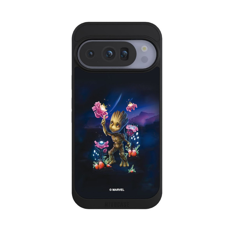 Pixel 10 Pro NIVOpure Baby Groot Blumen