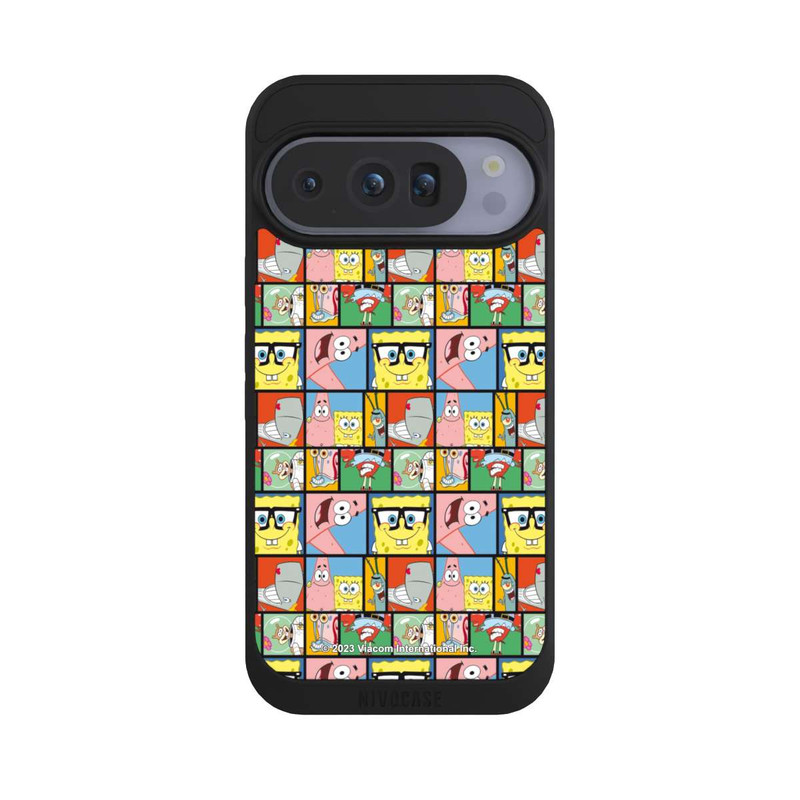 Pixel 10 Pro NIVOpure Motif de mémoire des amis de Bob l'éponge