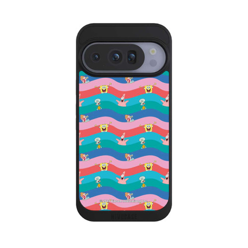 Google Pixel 10 Pro NIVOpure Spongebob Freunde Bunte Wellen