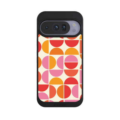 Google Pixel 10 Pro NIVOpure Motif Tendance Rétro Orange