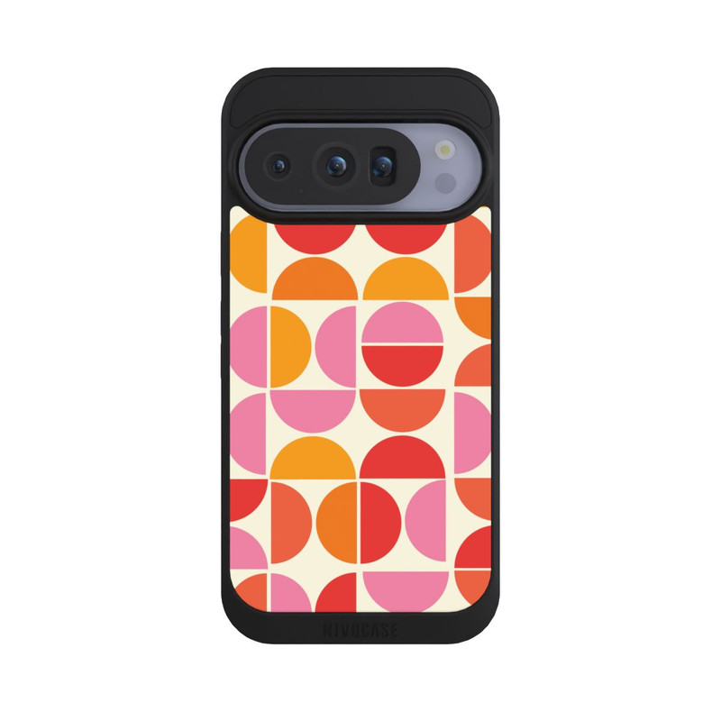 Pixel 10 Pro NIVOpure Retro Trend Pattern Orange