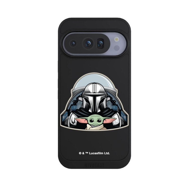 Pixel 10 Pro NIVOpure Mando and Grogu Transparent