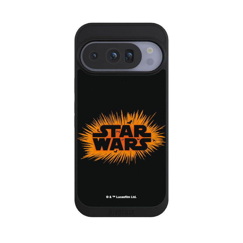 Pixel 10 Pro NIVOpure Star Wars Logo Orange Halloween Explosion