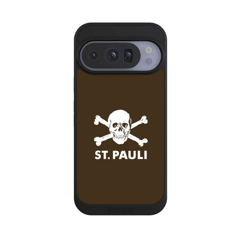 Pixel 10 Pro NIVOpure FC St. Pauli Logo Braun