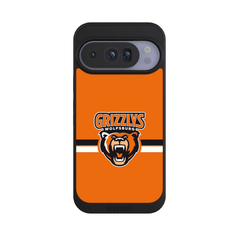 Pixel 10 Pro NIVOpure Logo Streifen Schwarz und Weiß