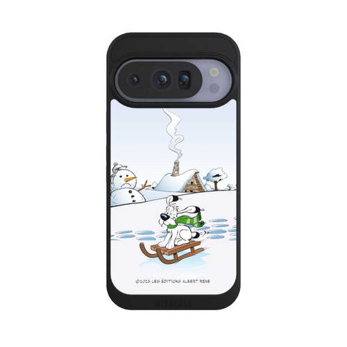 Google Pixel 10 Pro NIVOpure Idéfix fait du traîneau