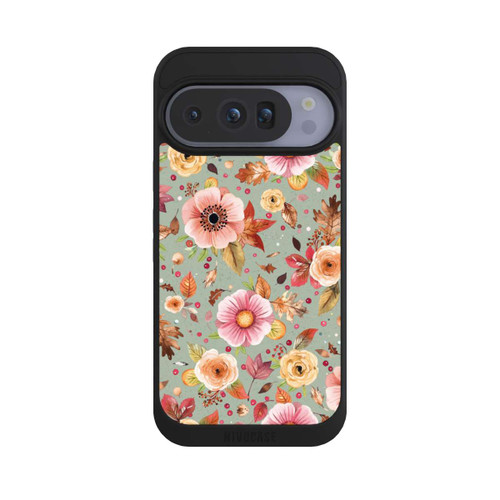 Google Pixel 10 Pro NIVOpure Fleurs d'automne Vert tendre