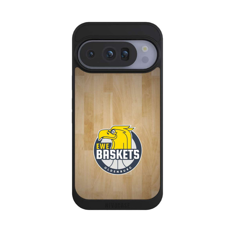 Pixel 10 Pro NIVOpure EWE Baskets Logo Parkett