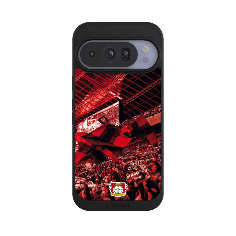 Pixel 10 Pro NIVOpure Bayer 04 Leverkusen Fankurve Rot