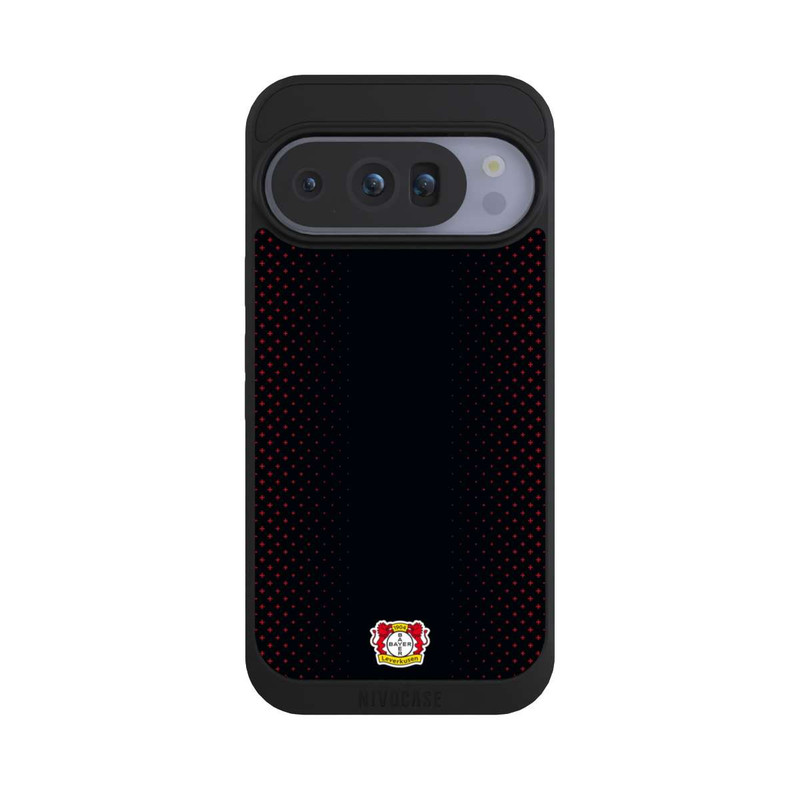 Pixel 10 Pro NIVOpure Bayer 04 Leverkusen Schwarz mit Muster