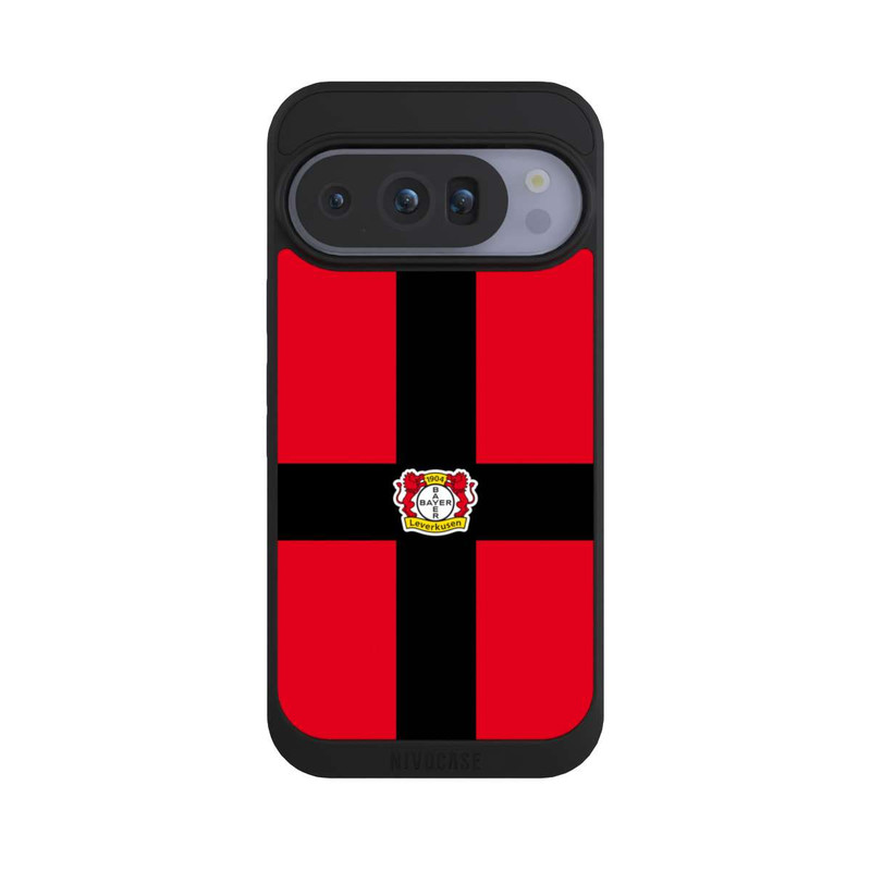 Pixel 10 Pro NIVOpure Bayer 04 Leverkusen Schwarzes Kreuz auf Rot