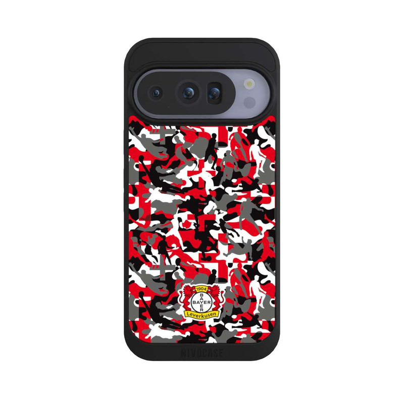 Pixel 10 Pro NIVOpure Bayer 04 Leverkusen Muster