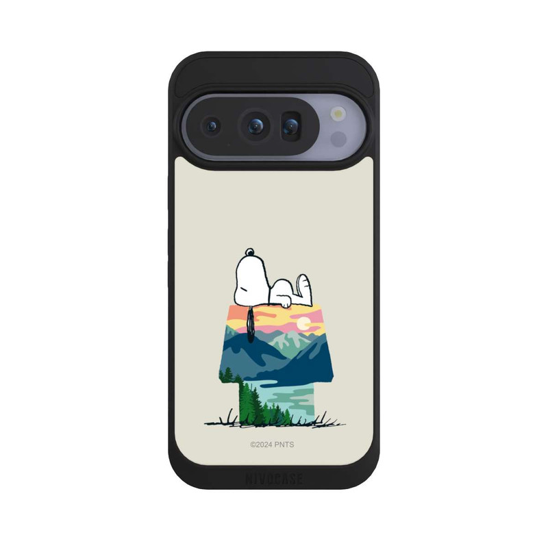 Pixel 10 Pro NIVOpure Snoopy Camping Hütte