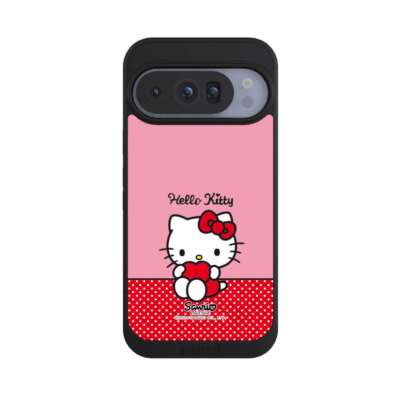 Pixel 10 Pro NIVOpure Hello Kitty sitzend mit Herz