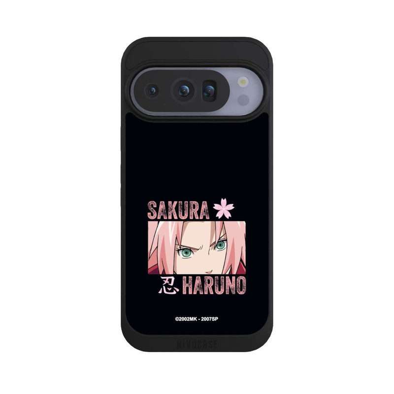Pixel 10 Pro NIVOpure Sakura Haruno Gros plan